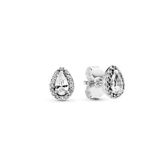 Clous d'Oreilles Halo Goutte Scintillants