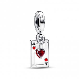 Charm pendant double Disney Villains Queen of Hearts